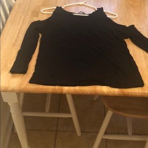 Black tank with sleeves